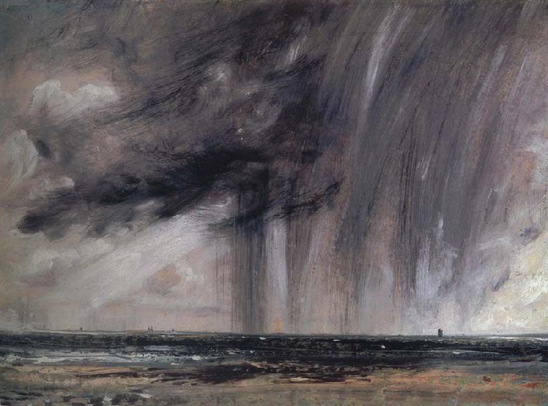 John Constable Rainstorm over the sea